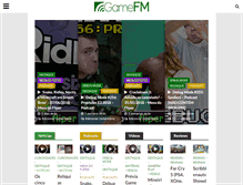 Tablet Screenshot of gamefm.com.br